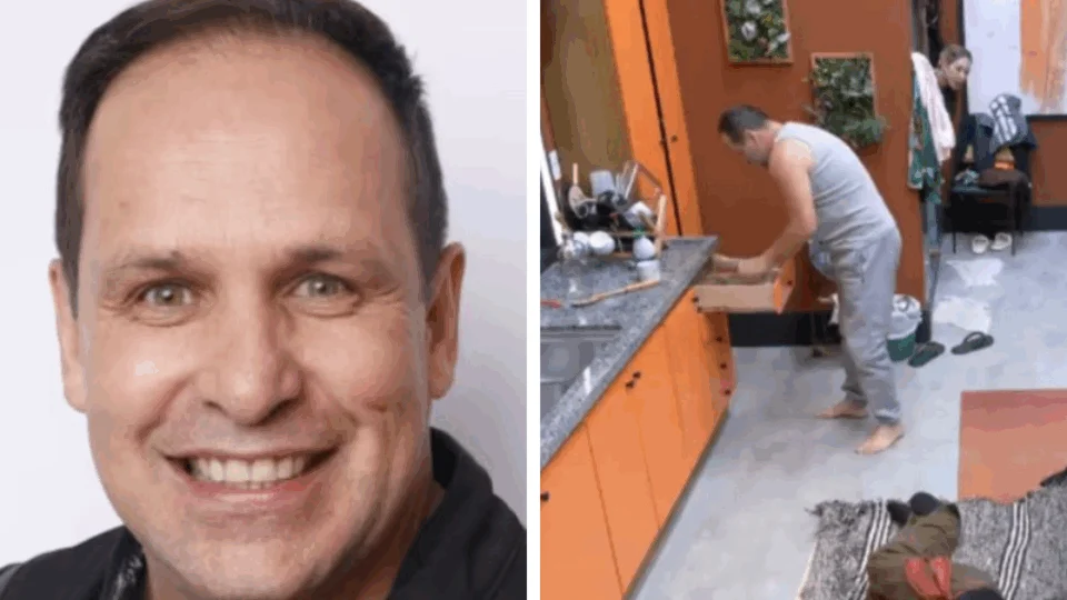 Ex-Polegar é expulso de reality após pegar faca durante briga