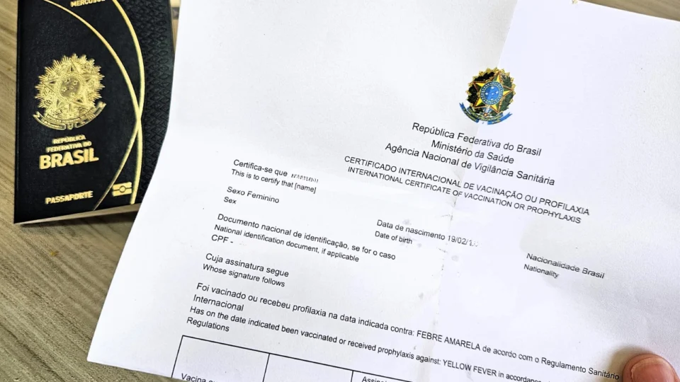 Certificado de Vacinação contra Febre Amarela segue com emissão somente via ‘Meu SUS Digital’