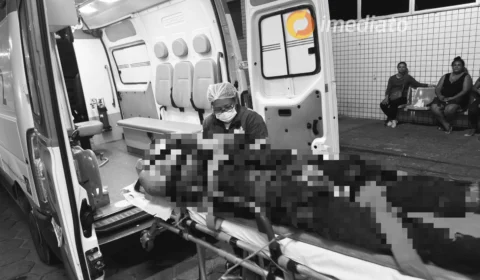 Homem é agredido por populares após realizar assaltos na comunidade Fazendinha