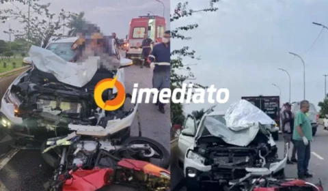 Justiça concede liberdade provisória e fiança de R$ 14 mil a motorista que invadiu contramão e matou mototaxista em Manaus
