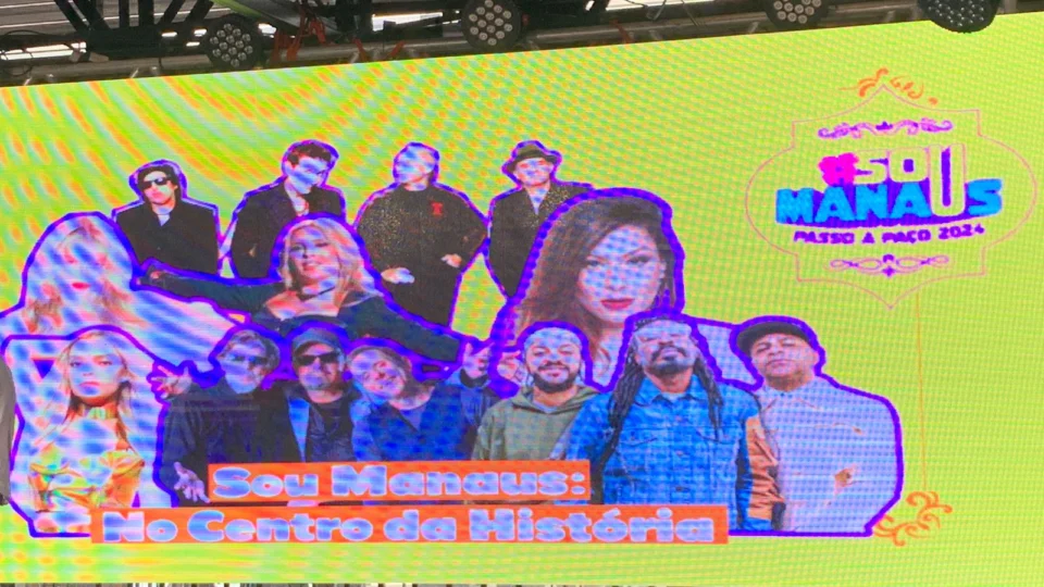 Prefeitura de Manaus anuncia sete atrações nacionais para #Sou Manaus Passo a Paço 2024
