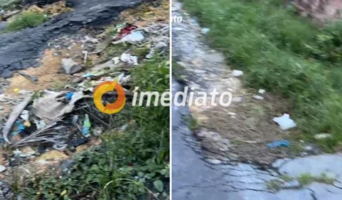 Moradores reclamam de falta de infraestrutura em rua no bairro Cidade de Deus