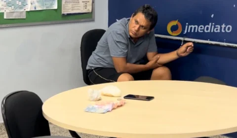 PRF prende homem com drogas dentro de ônibus que estava a caminho de Boa Vista