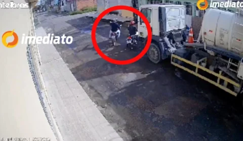 Dupla assalta trabalhadores da concessionária Águas de Manaus na Cidade Nova