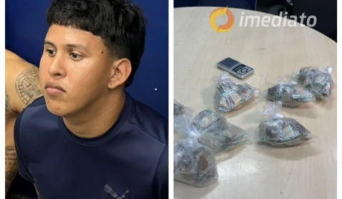 Homem é preso com 175 trouxinhas de maconha no bairro Compensa