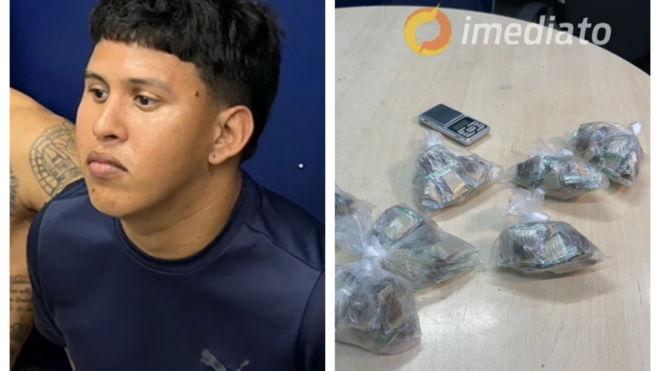 Homem é preso com 175 trouxinhas de maconha no bairro Compensa