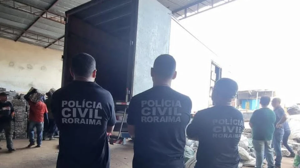 Polícia Civil intercepta carregamento ilegal com meia tonelada de cobre em Roraima