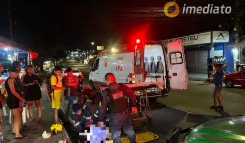 Homem é agredido após tentar roubar casa na bola do Jorge Teixeira