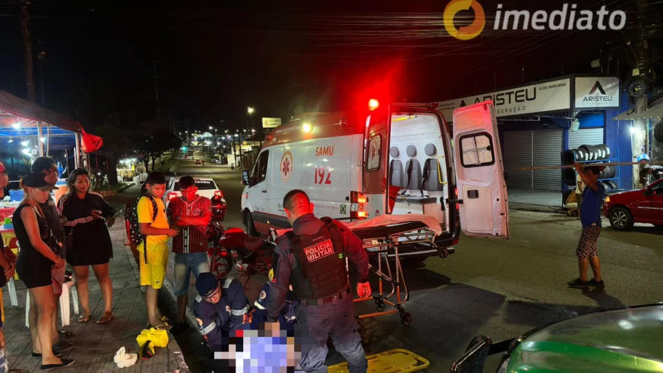 Homem é agredido após tentar roubar casa na bola do Jorge Teixeira