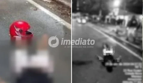 Casal morre após colidir moto em árvore no bairro Cidade Nova