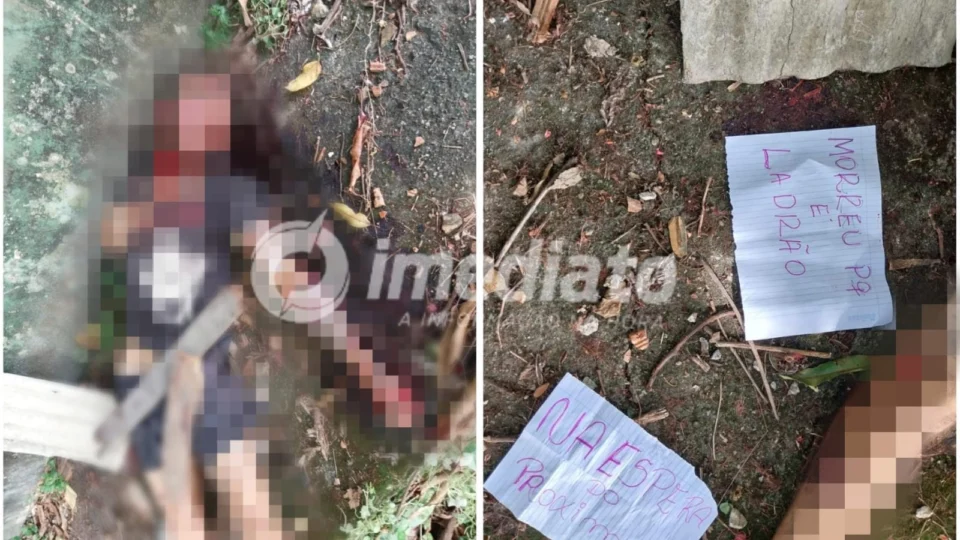 Corpo de homem é encontrado com sinais de tortura no Centro de Manaus