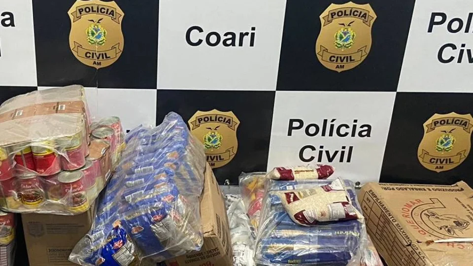 PC-AM prende funcionários públicos e empresário por furto de merenda escolar da secretaria municipal de Educação de Coari