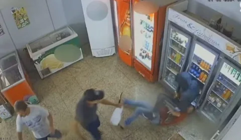 Veja Vídeo: pai e filho são mortos a tiros após reagirem a assalto
