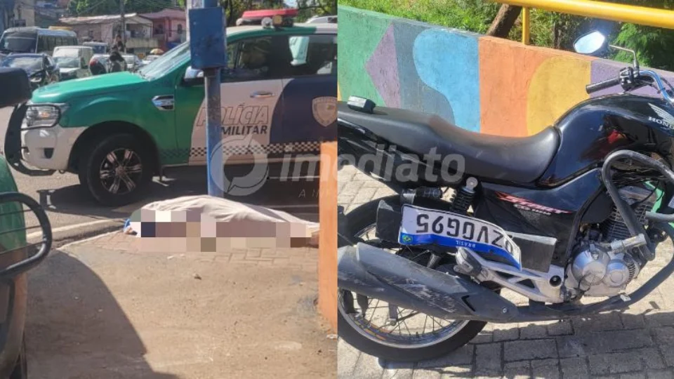 Mulher morre em grave acidente de trânsito na Avenida Brasil, em Manaus