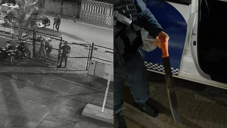 Aluno ameaça com terçado diretor de escola no Amazonas