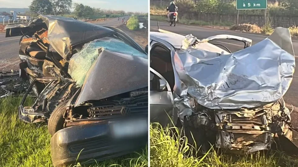 Colisão entre carros mata seis pessoas em Goiânia