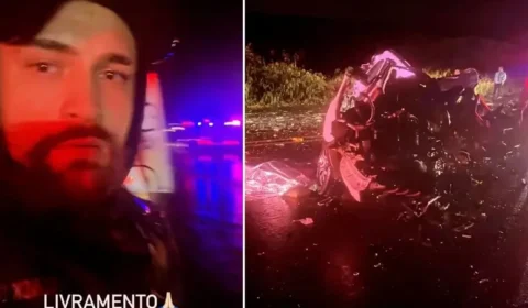 Participante do BBB 24 sofre acidente de ônibus em rodovia do Paraná: ‘Motorista do carro faleceu’