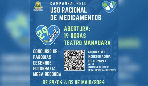 Campanha pelo uso racional de medicamentos em Manaus