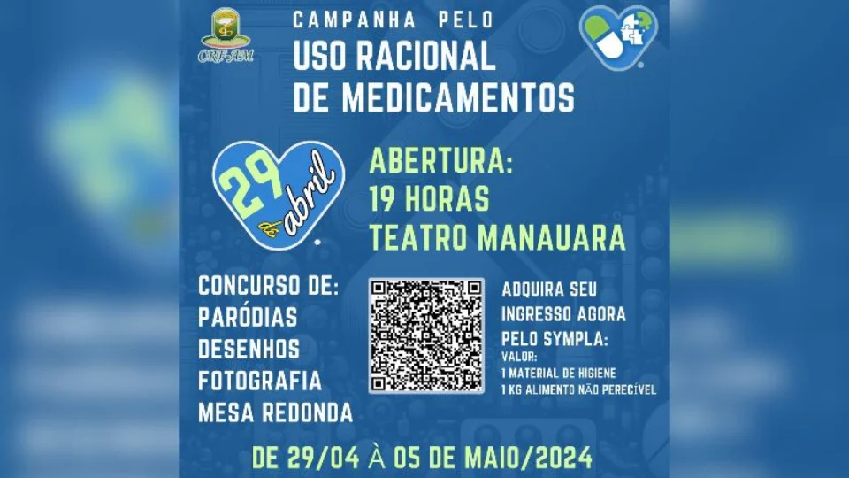Campanha pelo uso racional de medicamentos em Manaus