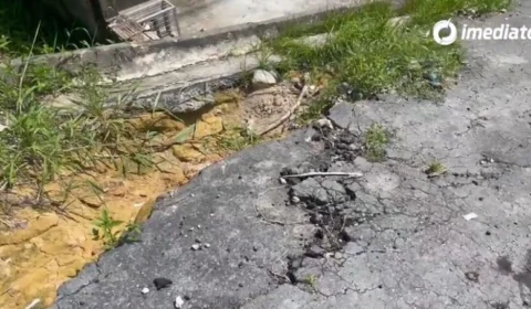 Sem asfalto em ruas do Novo Aleixo, moradores cobram solução por parte do poder público