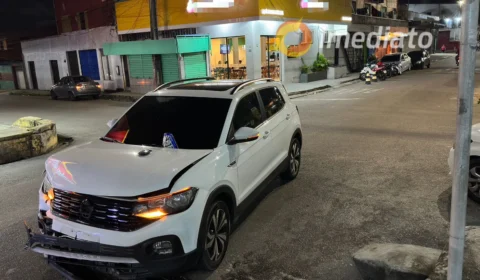 Acidente envolvendo dois veículos deixa três feridos na Zona Leste de Manaus