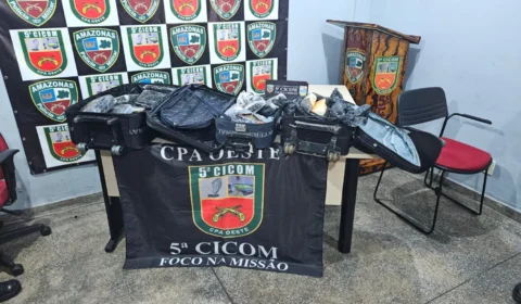 Polícia apreende 13 tabletes de maconha no porto do São Raimundo