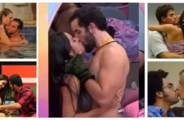 Matteus e Isabelle se beijam no ‘BBB 24’ e formam o 100º casal da história do reality show
