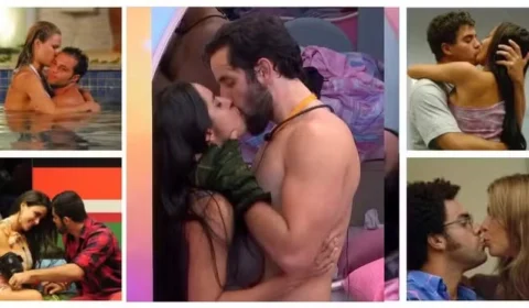 Matteus e Isabelle se beijam no ‘BBB 24’ e formam o 100º casal da história do reality show