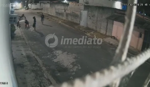 VÍDEO: Veja o momento em que motorista de aplicativo é baleada na cabeça no Val Paraíso