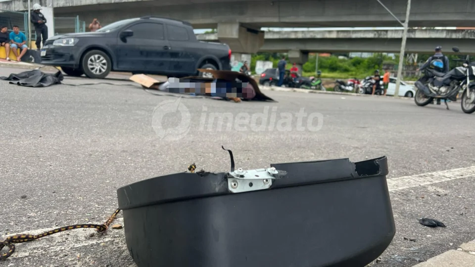 Homem Morre após enrolar-se em fio solto na Avenida Rodrigo Otávio