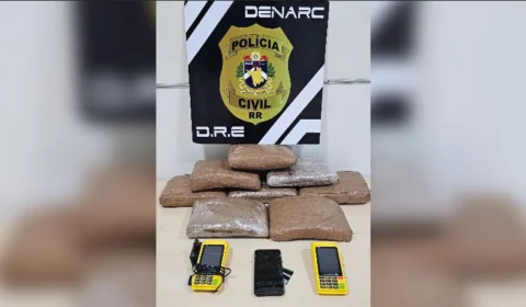 Operação da PCRR resulta na apreensão de 10 kg de skunk em residência no Bairro Canarinho