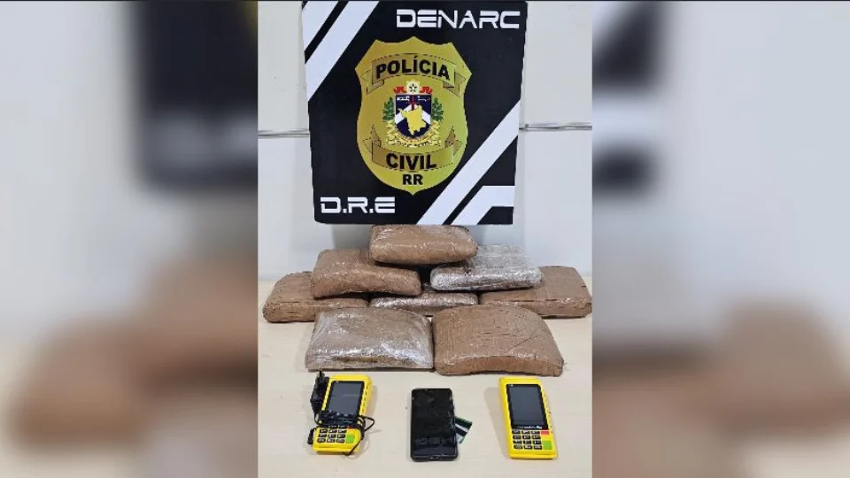 Operação da PCRR resulta na apreensão de 10 kg de skunk em residência no Bairro Canarinho