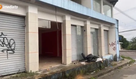 Moradores do Oswaldo Frota denunciam cracolândia em prédio abandonado em Manaus