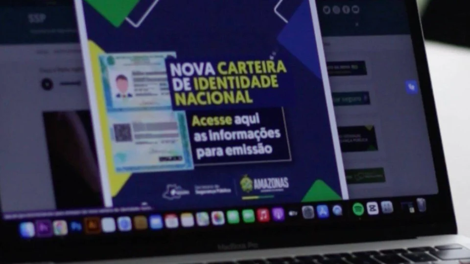 SSP-AM oferece serviço online para acompanhamento de solicitações da nova carteira de Identidade Nacional