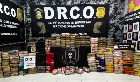 Operação conjunta desarticula grupo e apreende 300 quilos de drogas em Manaus