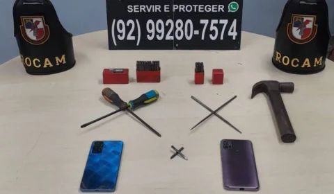 ROCAM detém dois suspeitos e recupera motocicleta adulterada no Campos Sales