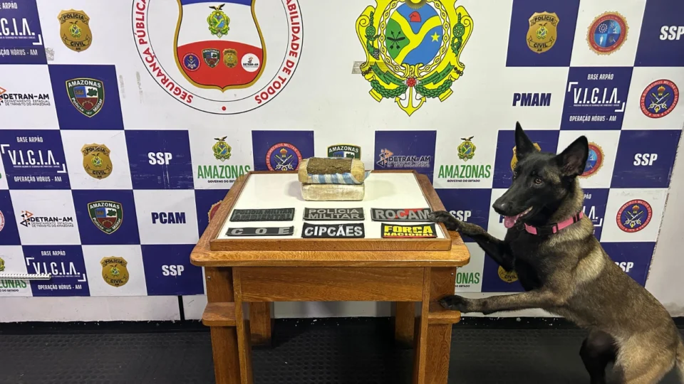 Polícia Militar apreende maconha em embarcação durante Fiscalização em Coari