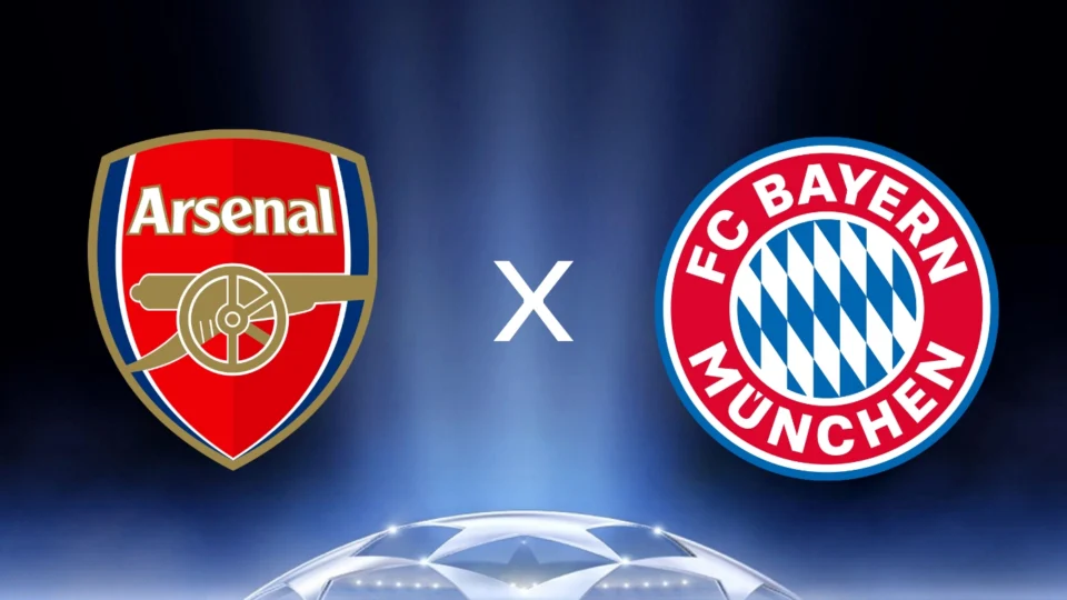 Arsenal x Bayern de Munique: confira onde assistir ao vivo e escalações do jogo da Champions League