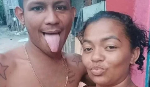 Marido é suspeito de matar a companheira com um tiro no pescoço.