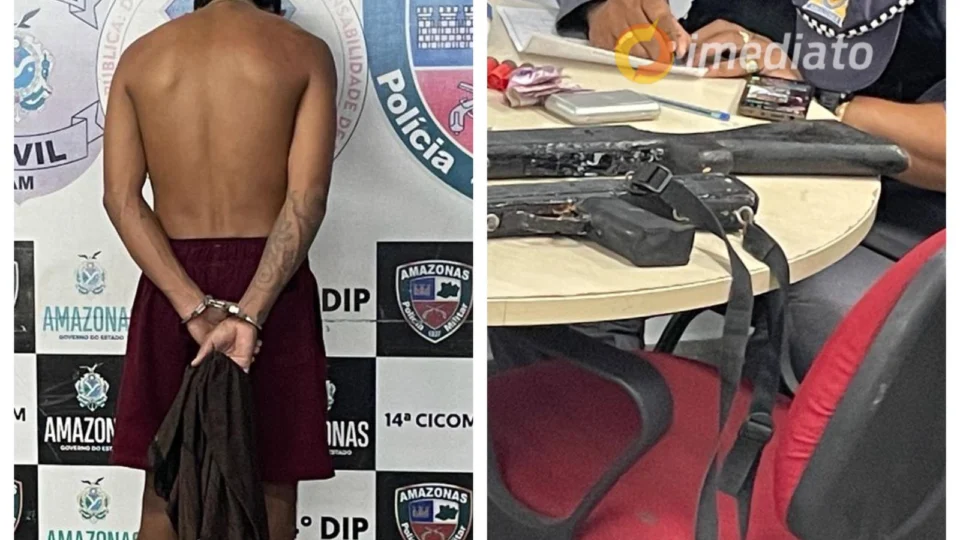 “Tubarão” é preso pela Polícia Militar no bairro Nova Vitória