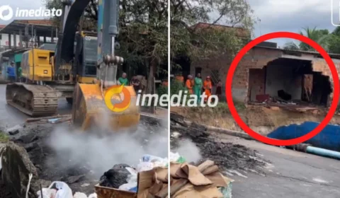 ‘Esperam a desgraça acontecer para vir ajudar’, diz moradora após casas desabarem no São José