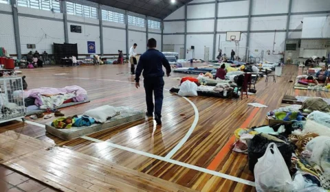 Resgate de Famílias Afetadas pelas Chuvas no Rio Grande do Sul