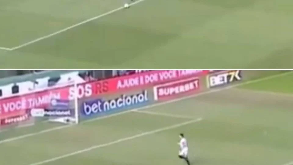 VEJA: Gol controverso do Renato Marques contra o Santos