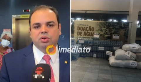 Roberto Cidade realiza entrega de doações arrecadadas na Aleam para vítimas da enchente no RS