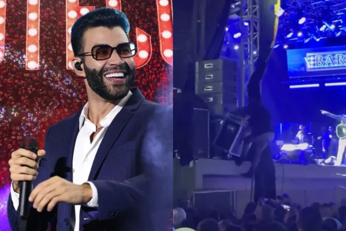 Veja Vídeo: Fã sofre acidente ao tentar invadir palco durante show de Gusttavo Lima