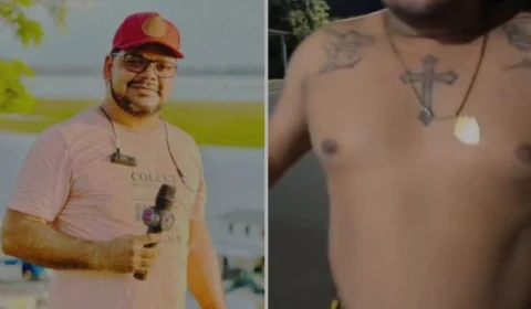 Repórter é agredido durante transmissão de acidente de trânsito no centro de Manaus