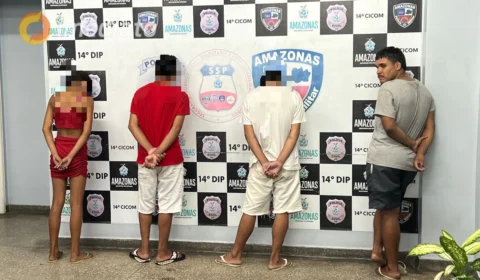 Quadrilha é presa momentos antes de assaltar ônibus na Grande Circular