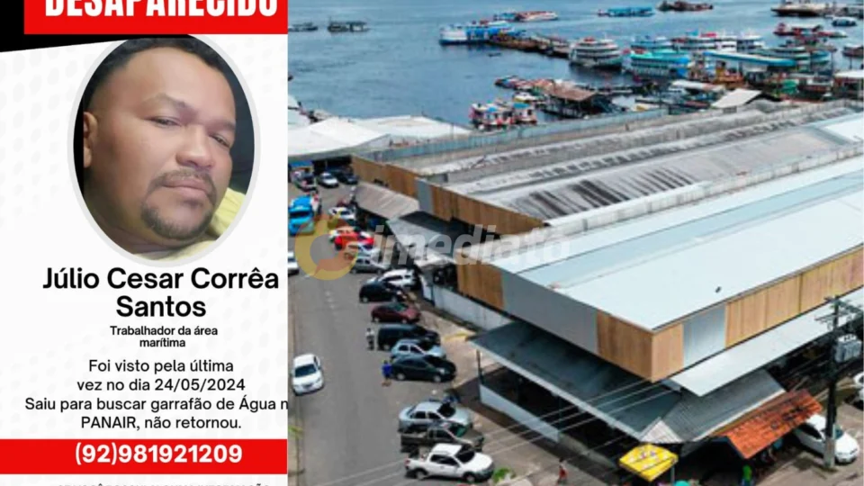 Homem sai para buscar garrafão de água na Panair e não volta para casa