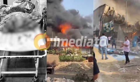 Vídeo: crianças morrem durante incêndio em parque de diversões na Índia