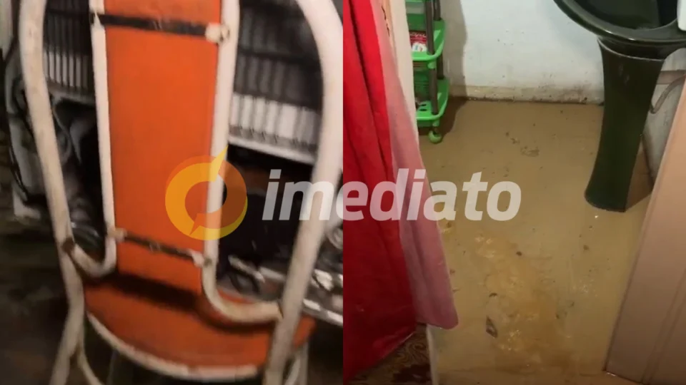 ‘Fiquei no prejuízo de uns 5 mil reais’, diz moradora que teve casa invadida por lama no Santa Luzia